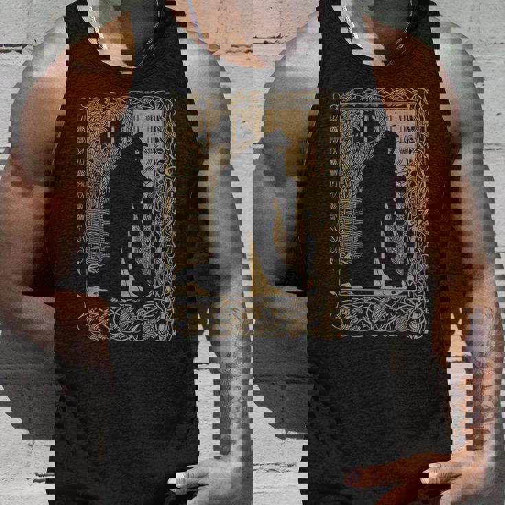 アールヌーボー、オーブリー・ビアズリー、ル・モルト・ダルサー、ギネヴィア 長袖tシャツ タンクトップ 彼への贈り物