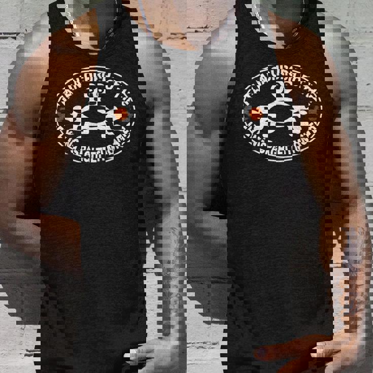 イタリアの空飛ぶ教会 スパゲッティモンスター Fsm タンクトップ 彼への贈り物