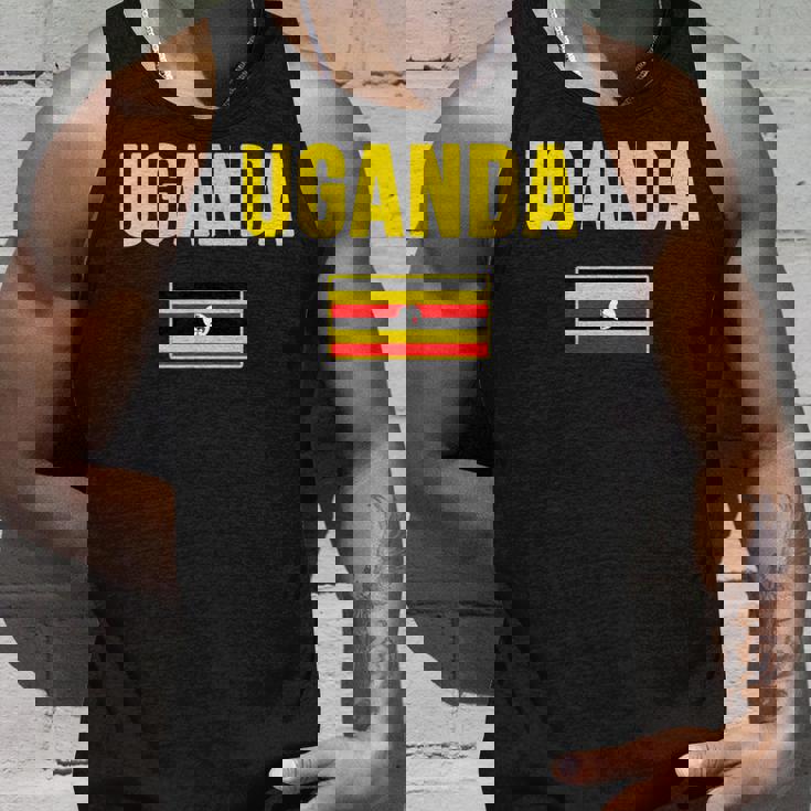 ウガンダ ウガンダの国旗 タンクトップ 彼への贈り物