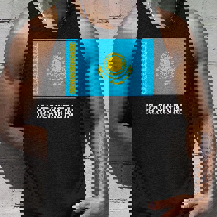 カザフスタン フラッグシャツ タンクトップ 彼への贈り物