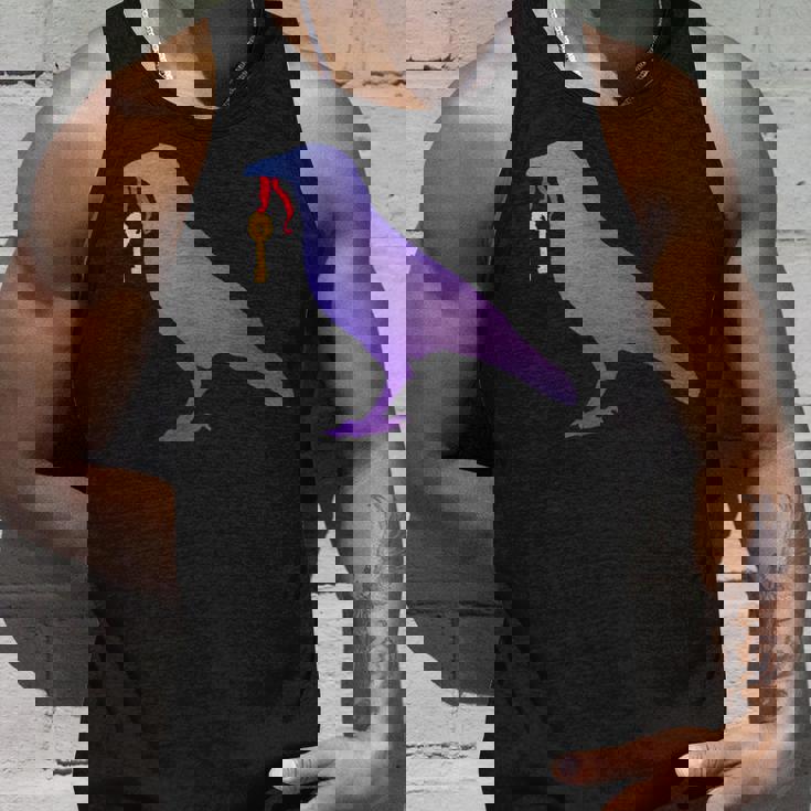 カラス カラス カラス シャツ ゴールド キーホルダー 青い鳥 カラス タンクトップ 彼への贈り物