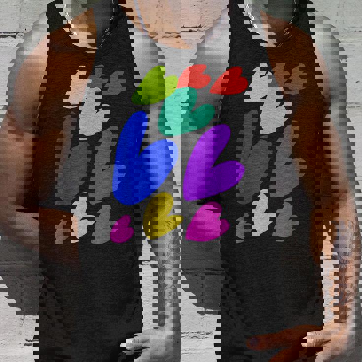 カラフルハート タンクトップ 彼への贈り物