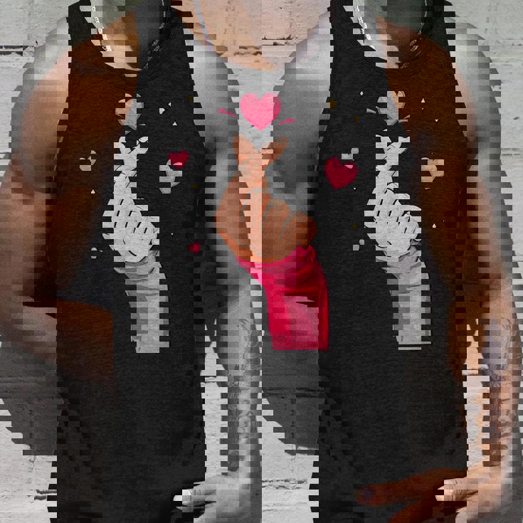 メンズ レディース キッズ グラフィックデザイン バレンタイン ハート ラブ タンクトップ 彼への贈り物