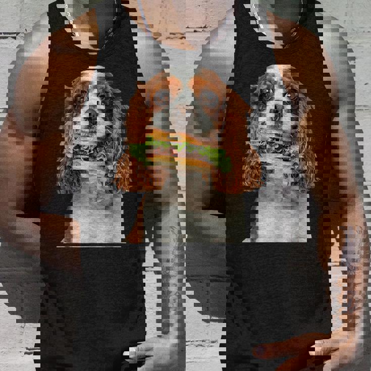 キャバリア・キング・チャールズ・スパニエル・バーガー タンクトップ 彼への贈り物