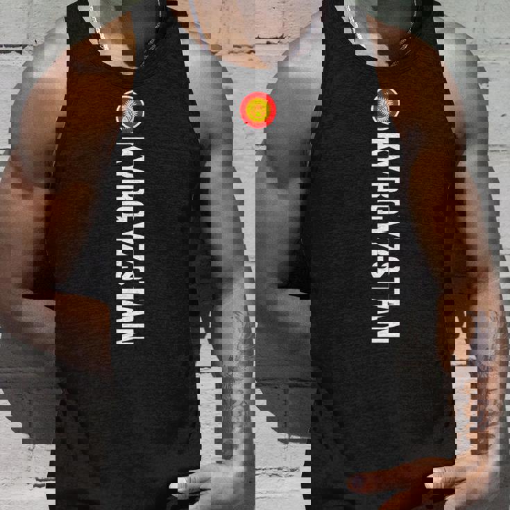 キルギス国旗 縦 タンクトップ 彼への贈り物