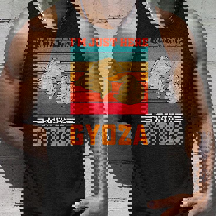 ギョーザが食べたくてたまらない、おもしろいレトロ中華餃子 タンクトップ 彼への贈り物