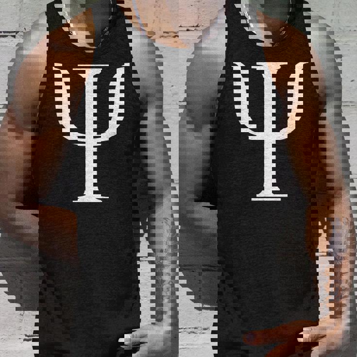 ギリシャ文字 Psi タンクトップ 彼への贈り物