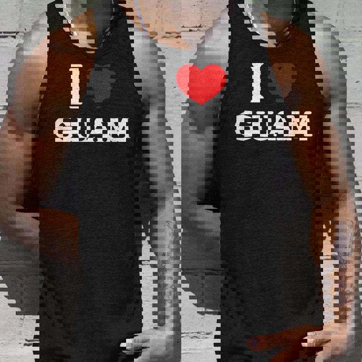 グアムアイハートグアムお土産i Love Guam タンクトップ 彼への贈り物