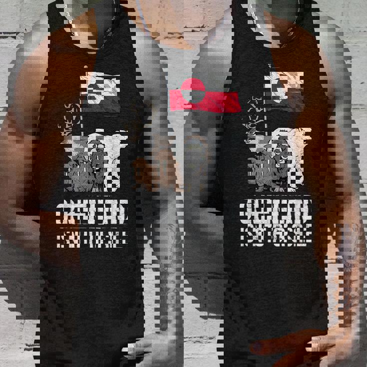 グリーンランド 非売品 グリーンランド 国旗 動物 グリーンランダー タンクトップ 彼への贈り物