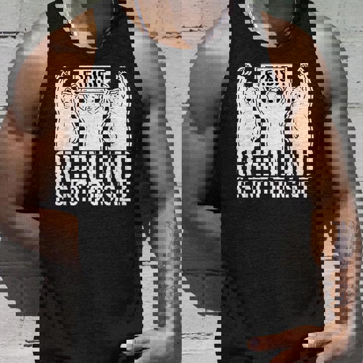 グリーンランドは非売品 シロクマ グリーンランド デンマーク タンクトップ 彼への贈り物