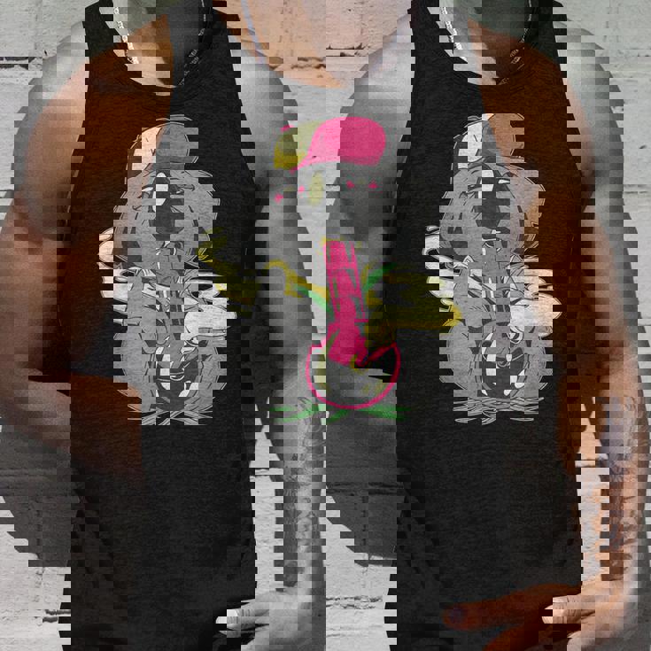 コアラ パンダ スモーキング ボング かわいい 面白い 漫画 タンクトップ 彼への贈り物