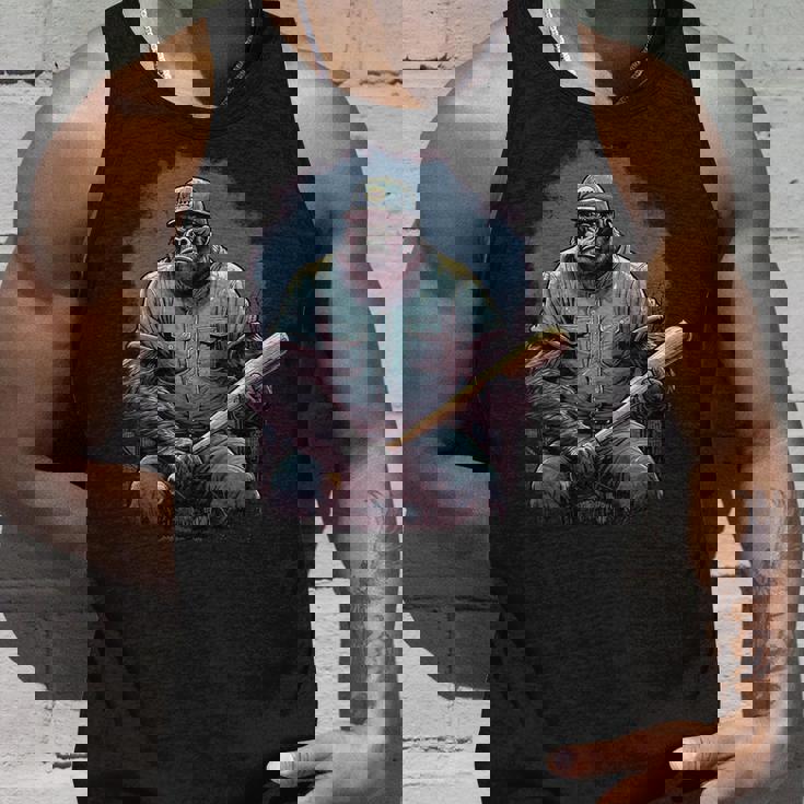 ゴリラ遊び 野球 おもしろい ゴリラ 野球選手 タンクトップ 彼への贈り物