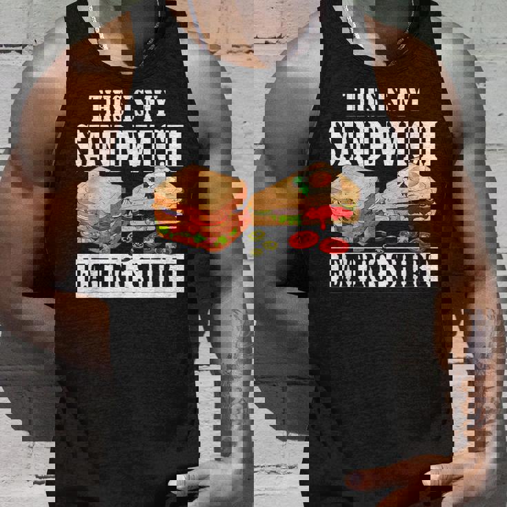 サンドイッチ服 This Is Myandwich Eating タンクトップ 彼への贈り物