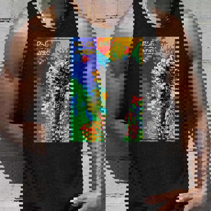 サンバダンサー ブラジル カーニバル リオデジャネイロ カラフル タンクトップ 彼への贈り物