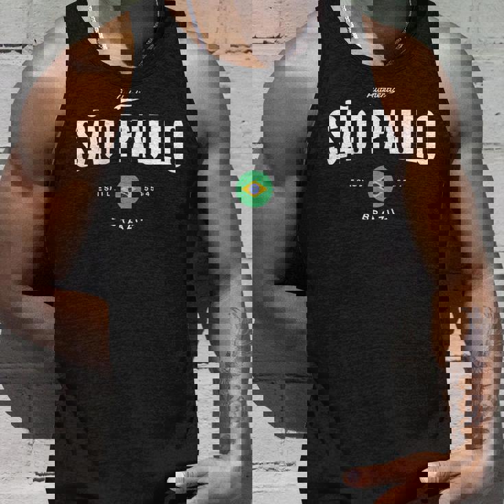 サンパウロ ブラジル ヴィンテージ サンパウロ ブラジル パウリスタ 長袖tシャツ タンクトップ 彼への贈り物