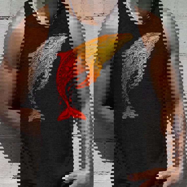 ザトウクジラ ネイティブ ハワイアン ハワイアン トライバル タンクトップ 彼への贈り物