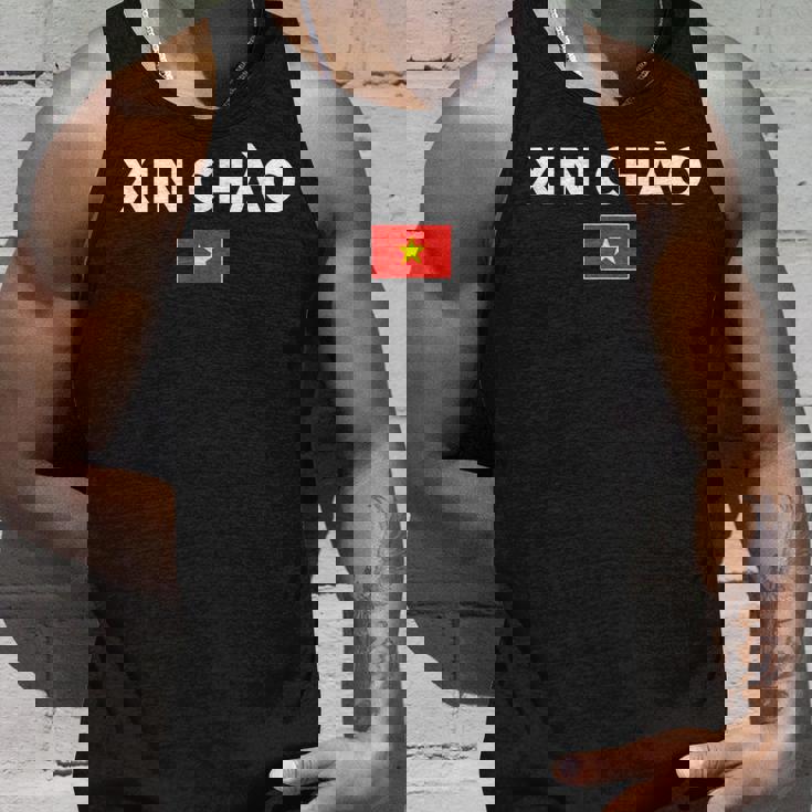 シンチャオ ベトナム語でこんにちは ベトナム タンクトップ 彼への贈り物