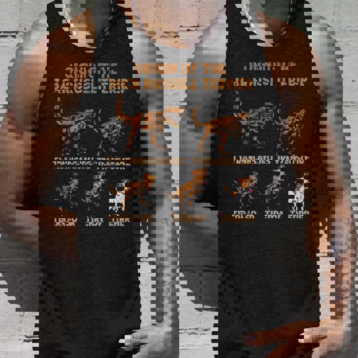 ジャック・ラッセル・テリア進化史犬の起源 タンクトップ 彼への贈り物