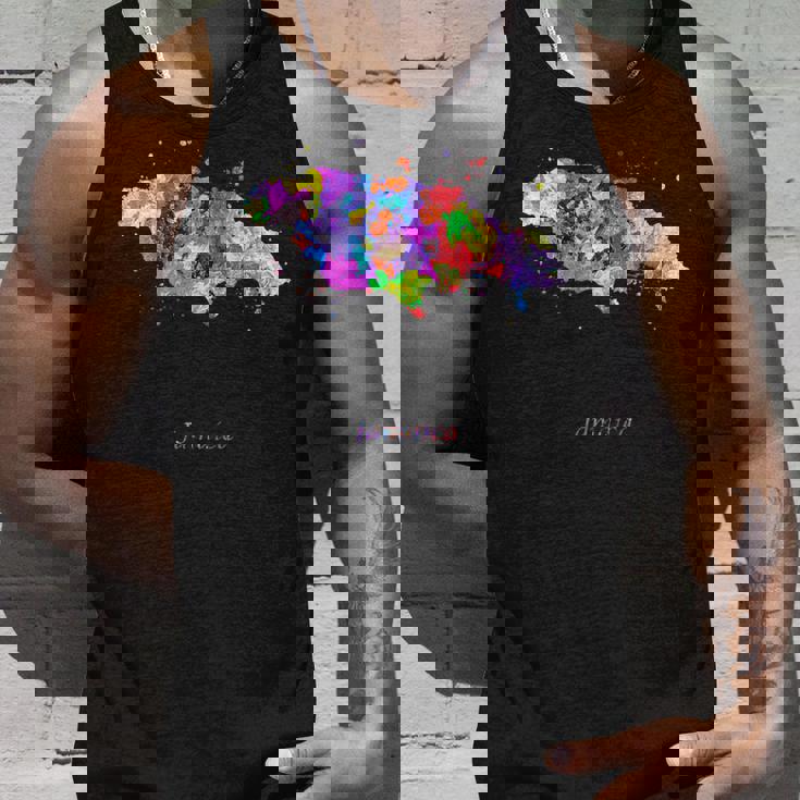 ジャマイカの地図 タンクトップ 彼への贈り物