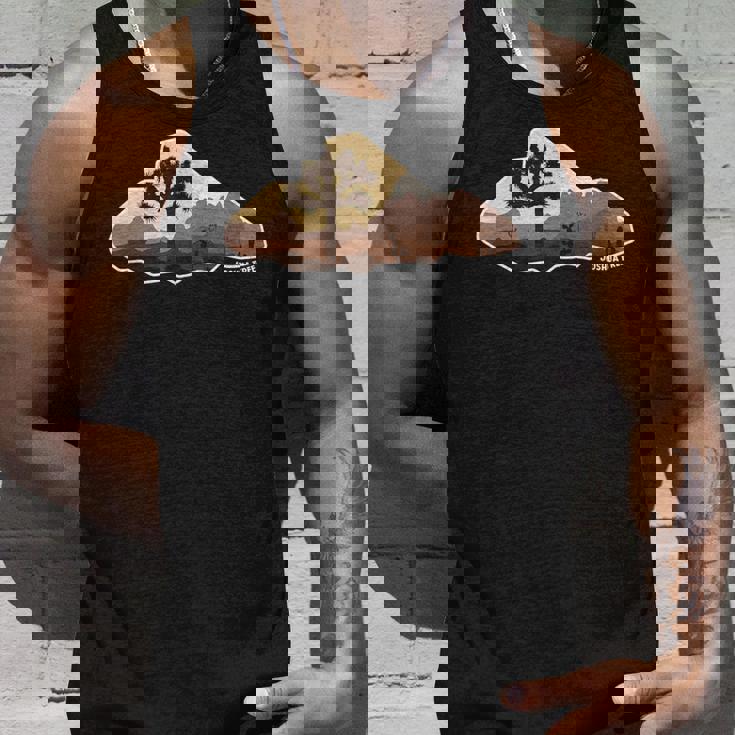 ジョシュア レトロ ボルダー ツリー ファニー ロック クライミング タンクトップ 彼への贈り物