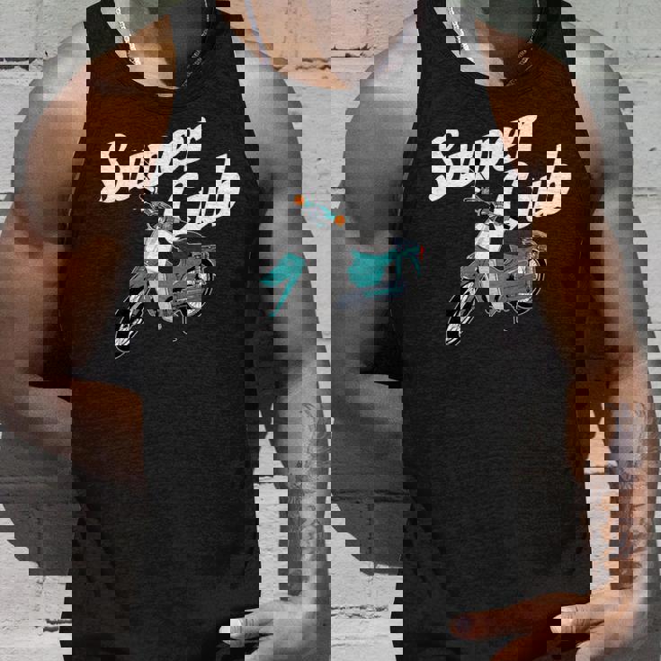 スーパーカブ 50 110 125 バイク ミニ モト スクーター カスタム 原付 二種 長袖tシャツ タンクトップ 彼への贈り物