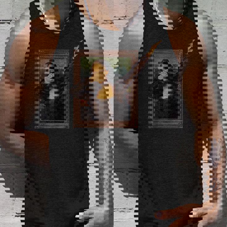 ダビング モナリザ 絵画 ラ・ジョコンダ タンクトップ 彼への贈り物