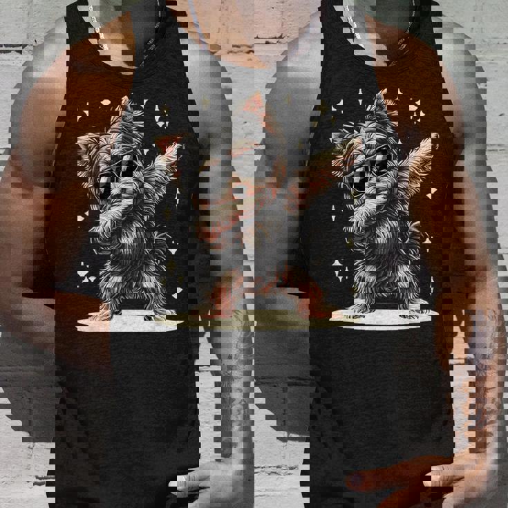 ダビング・ヨークシャー・テリア・ヨーキーズ・ヨーキー・ドッグ タンクトップ 彼への贈り物