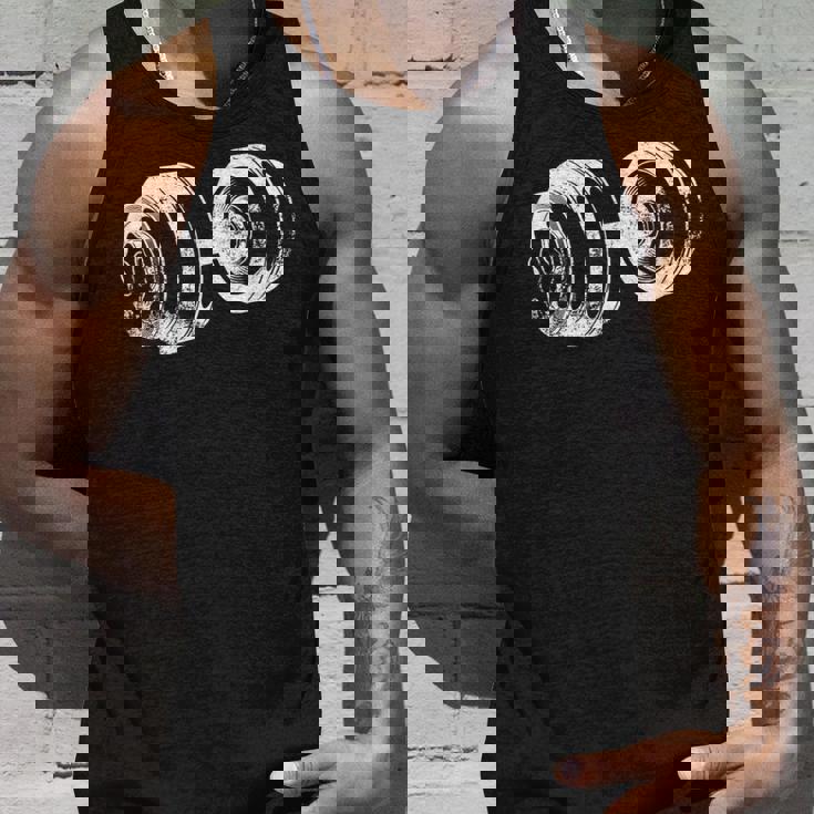 ダンベルデザインフィットネス上腕二頭筋トレーニング タンクトップ 彼への贈り物