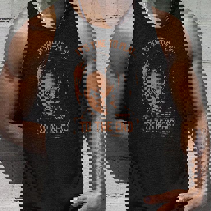 チャッキー It’S Time To Play To The End 長袖tシャツ タンクトップ 彼への贈り物