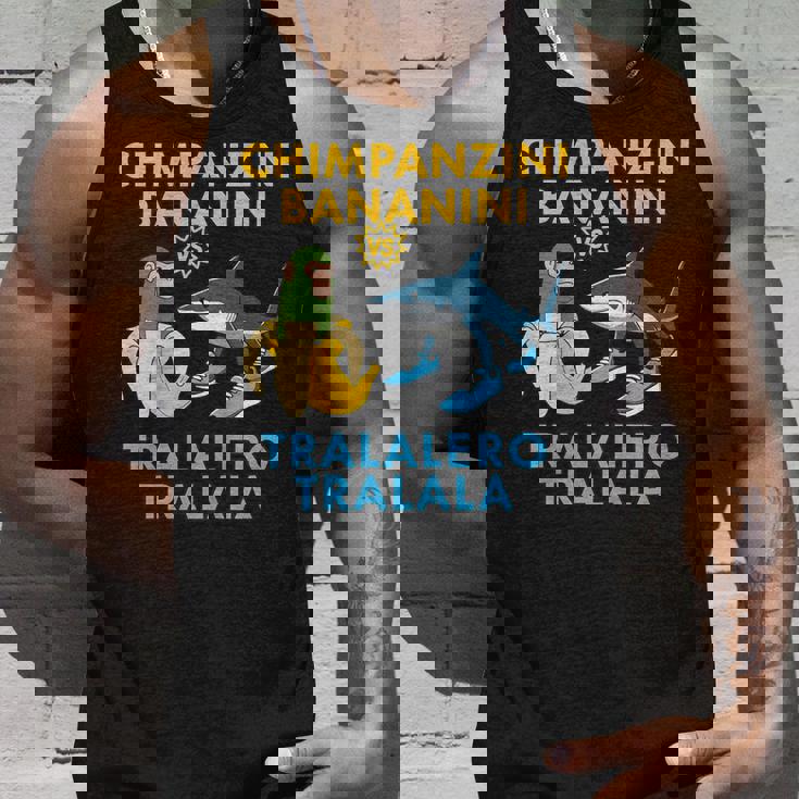 チンパンジーニ バナニーニs トララレロ トラララ 面白い 幼児向け タンクトップ 彼への贈り物