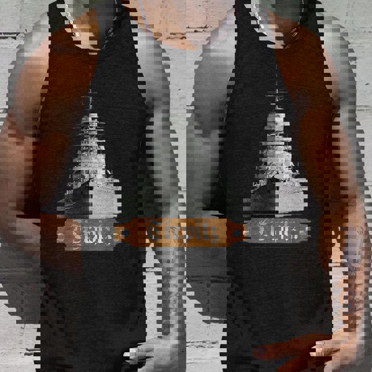 ドイツ戦艦ティルピッツ 第二次世界大戦海軍 タンクトップ 彼への贈り物