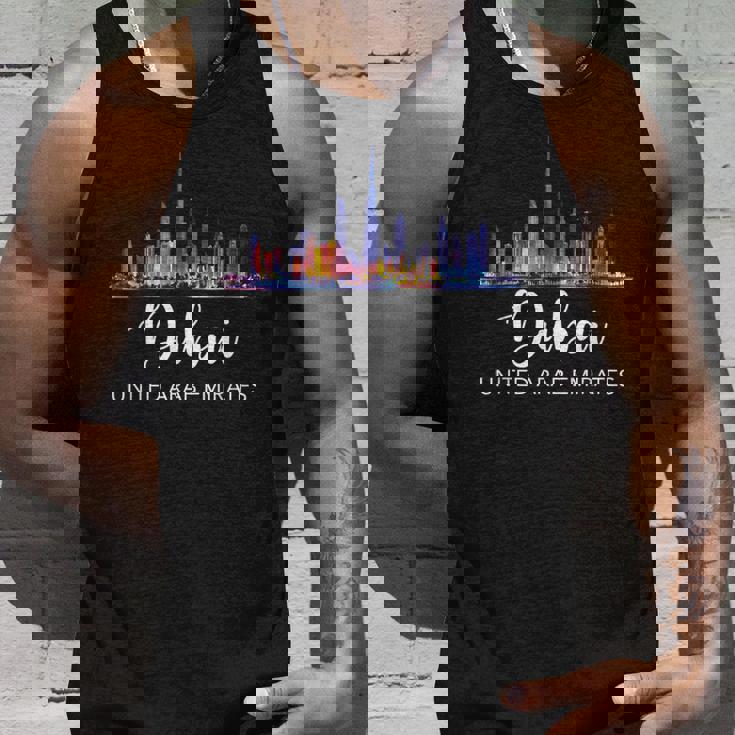 ドバイ お土産 スカイライン Uae アラブ首長国連邦 リマインダー タンクトップ 彼への贈り物