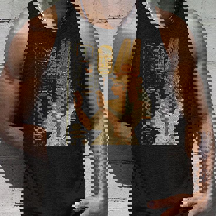 ネフェルタリ女王 古いエジプトファラオ家族 誕生日 クリスマスギフト タンクトップ 彼への贈り物