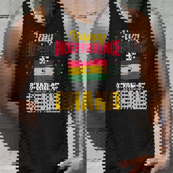 ハッピー独立記念日 ガーナ ガーナの歴史の誇り タンクトップ 彼への贈り物