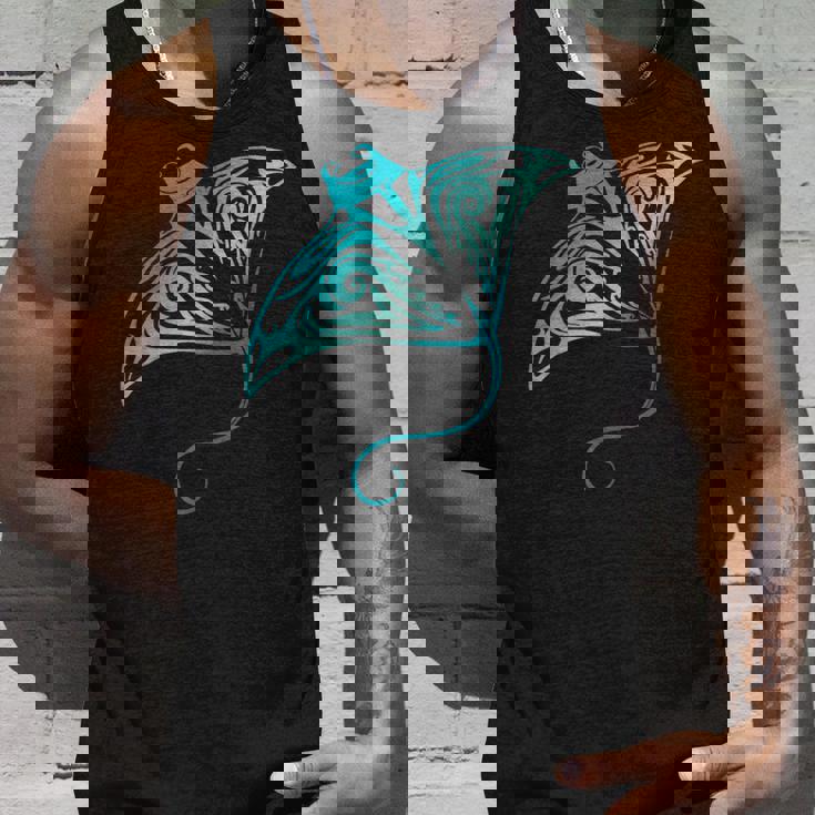 ハワイ トライバル マンタレイ ハワイアン シャツ サメの恋人 タンクトップ 彼への贈り物