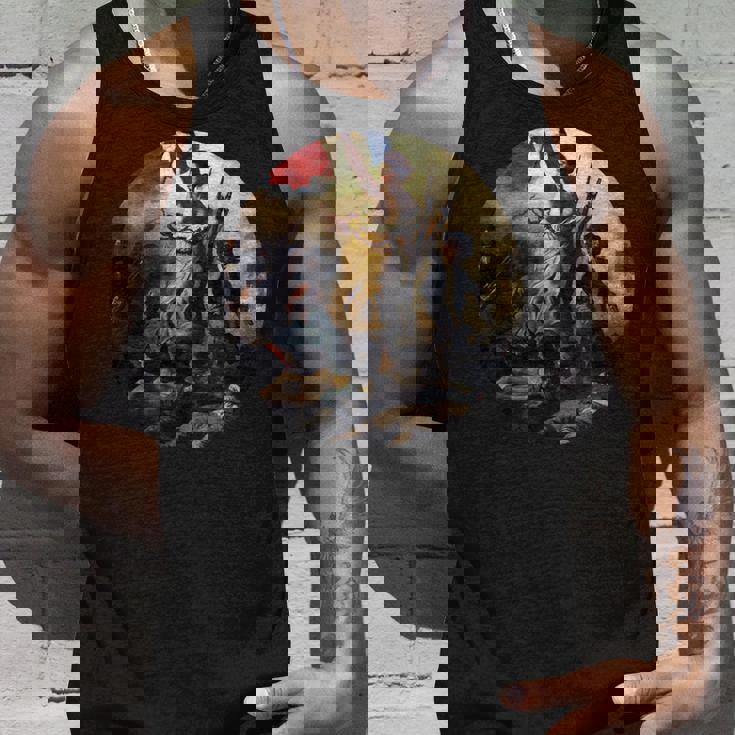 バスティーユを襲うフランス革命 パリ フランス タンクトップ 彼への贈り物