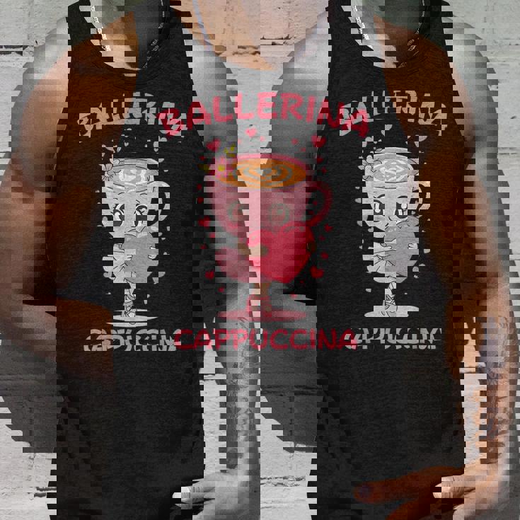 バレリーナ カプチーノ かわいい イタリアン ブレイン ミーム キッズ ガールズ タンクトップ 彼への贈り物