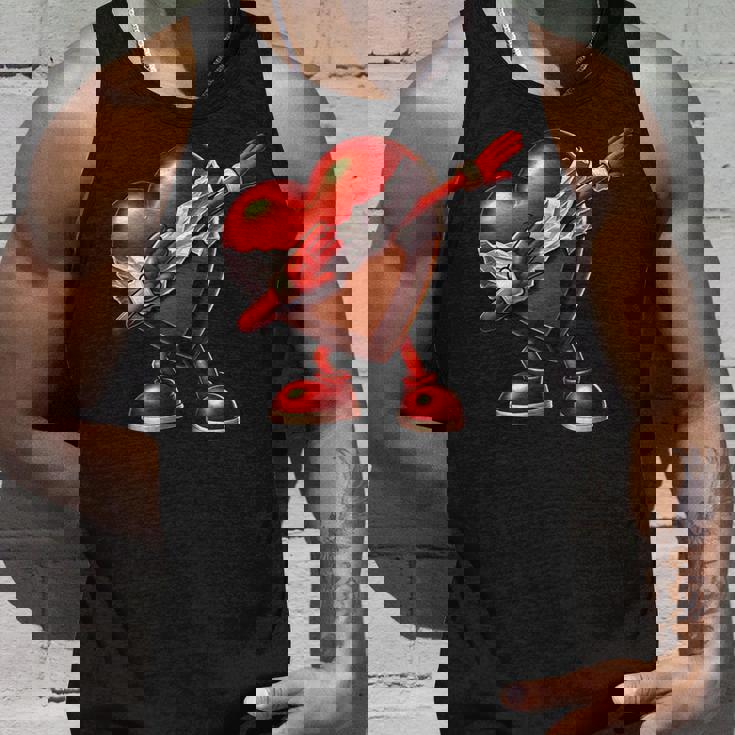 バレンタインデー チョコレート ハート ダビングデザイン タンクトップ 彼への贈り物