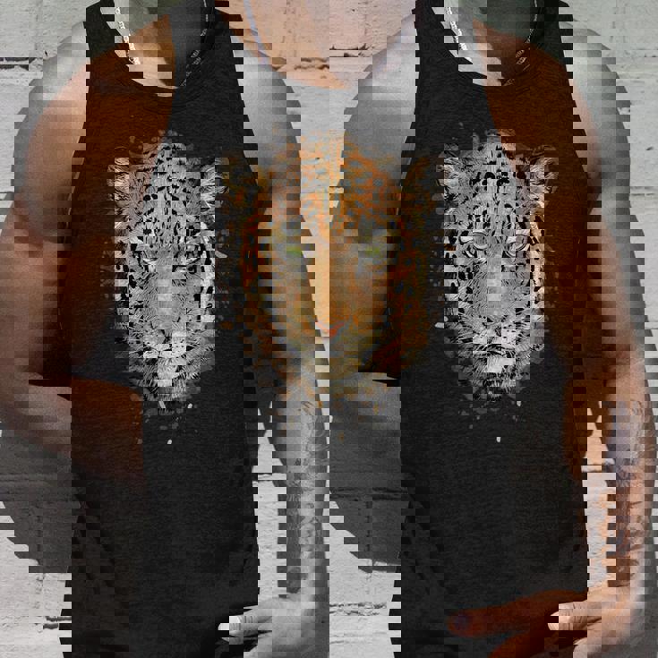 ヒョウ柄シャツ メンズ グラフィック レディース 動物愛好家 美的 タンクトップ 彼への贈り物