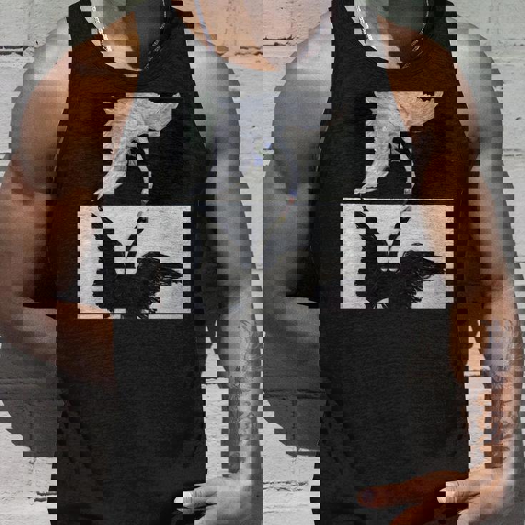 ヒルマ・アフ・クリント作「白鳥」1915年 長袖tシャツ タンクトップ 彼への贈り物