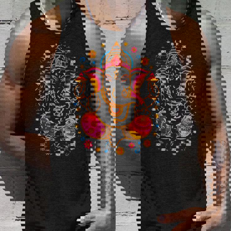 ヒンドゥー教 ガネーシャ プージャ 象 神 インド 瞑想 ヨガ ムルティ タンクトップ 彼への贈り物