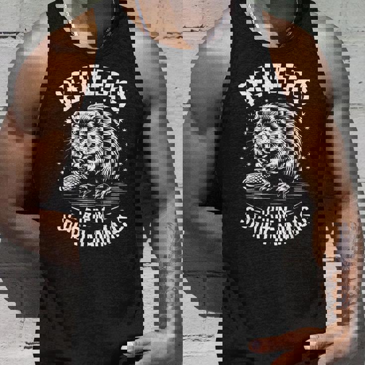 ビーバーズ スピリットアニマルズ おもしろビーバー タンクトップ 彼への贈り物