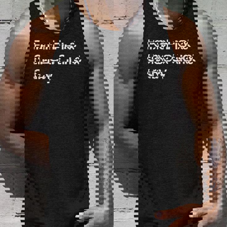 プーチンフライドポテト・チーズカード・グレービー タンクトップ 彼への贈り物