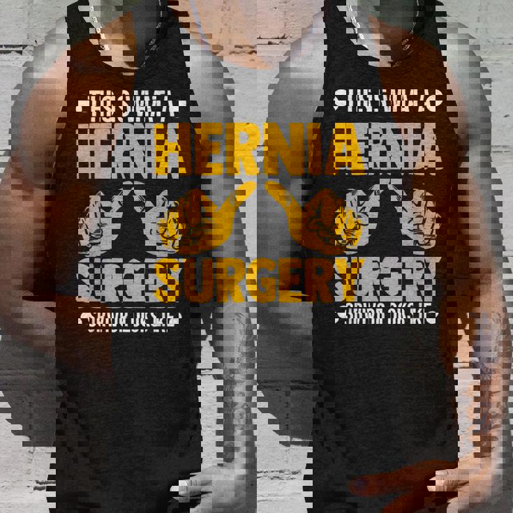 ヘルニア 手術 患者 回復 お見舞い 駄じゃれ タンクトップ 彼への贈り物