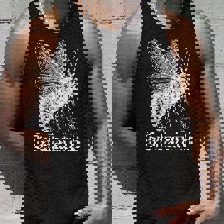 ベルゼブブ フライ 悪魔 ゴシック マジック 異教 ウィッカン 悪魔 Wt タンクトップ 彼への贈り物