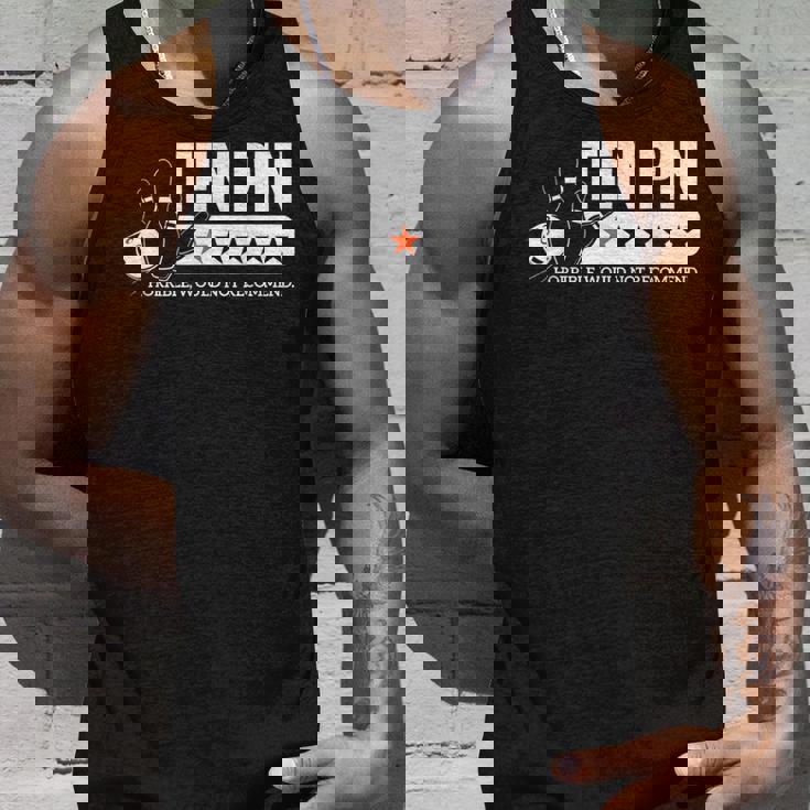 ボウラー メンズ レディース テンピン ワンスター 面白ボウリング タンクトップ 彼への贈り物