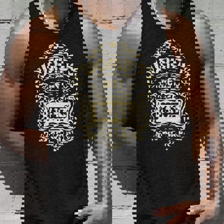 ボスの日 史上最高のボス 最高のボス タンクトップ 彼への贈り物