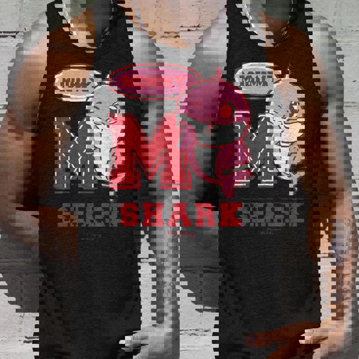 ママシャーク・レトロ・ベイシャーク・サメなかぞく・プレゼント・キッズ・メンズ・ウーマンズ タンクトップ 彼への贈り物