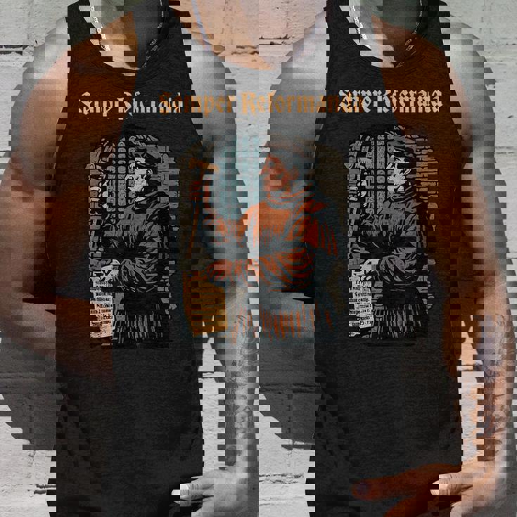 マルティン・ルター宗教改革 ゼンパー・レフォルマンダ・クリスチャン タンクトップ 彼への贈り物