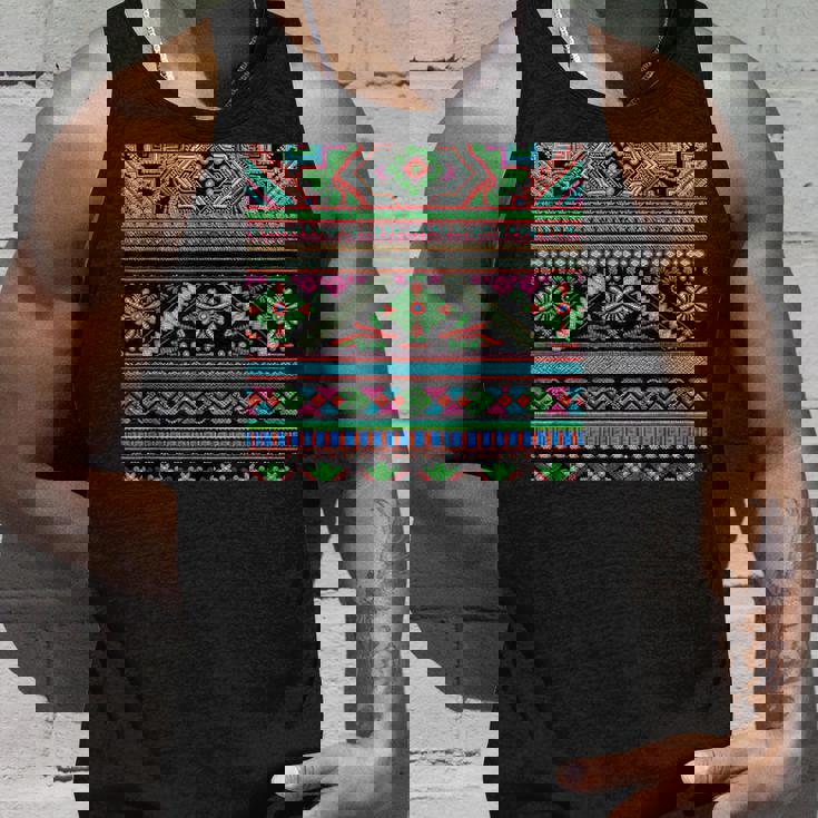 ミャオ族デザイン タンクトップ 彼への贈り物